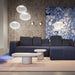 Metallic Meshwork Floor Lamp-DWHOME