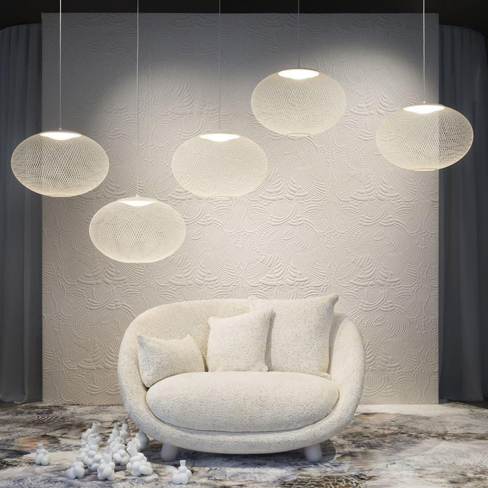 Metallic Meshwork Pendant Lamp-DWHOME