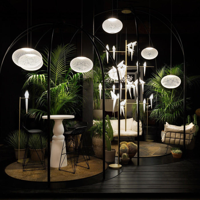 Metallic Meshwork Pendant Lamp-DWHOME