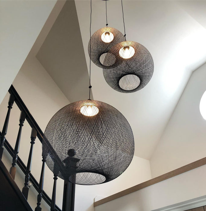 Metallic Meshwork Pendant Lamp-DWHOME