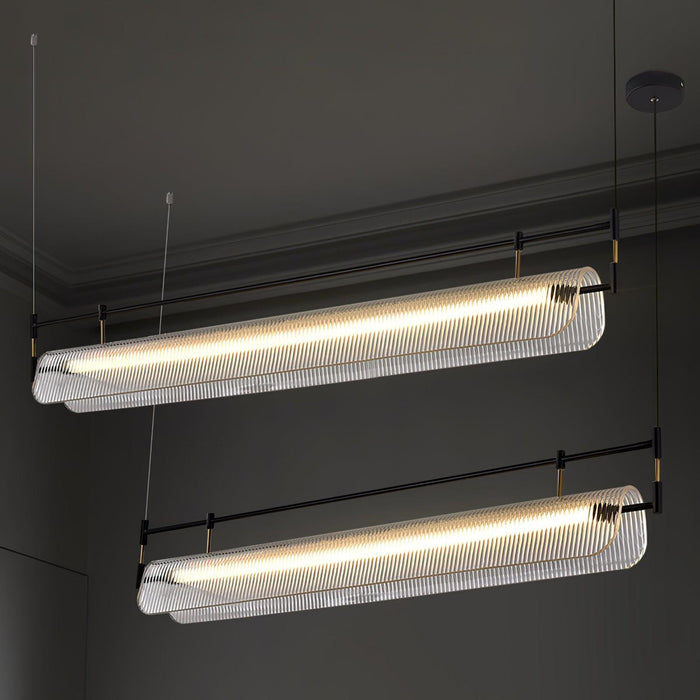 Linear Strip Chandelier-DWHOME