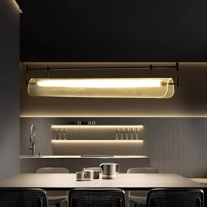 Linear Strip Chandelier-DWHOME