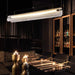 Linear Strip Chandelier-DWHOME