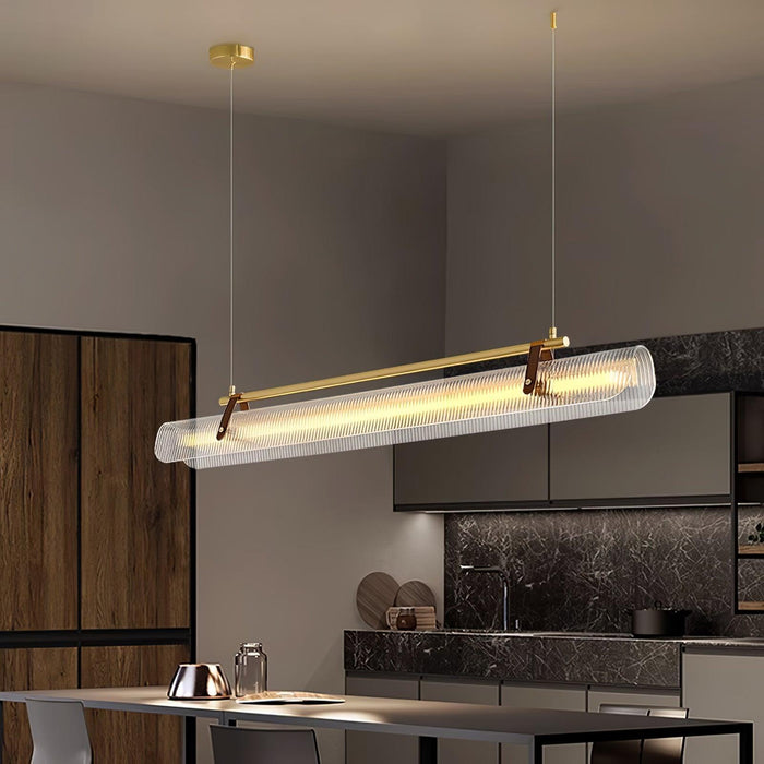 Linear Strip Chandelier-DWHOME
