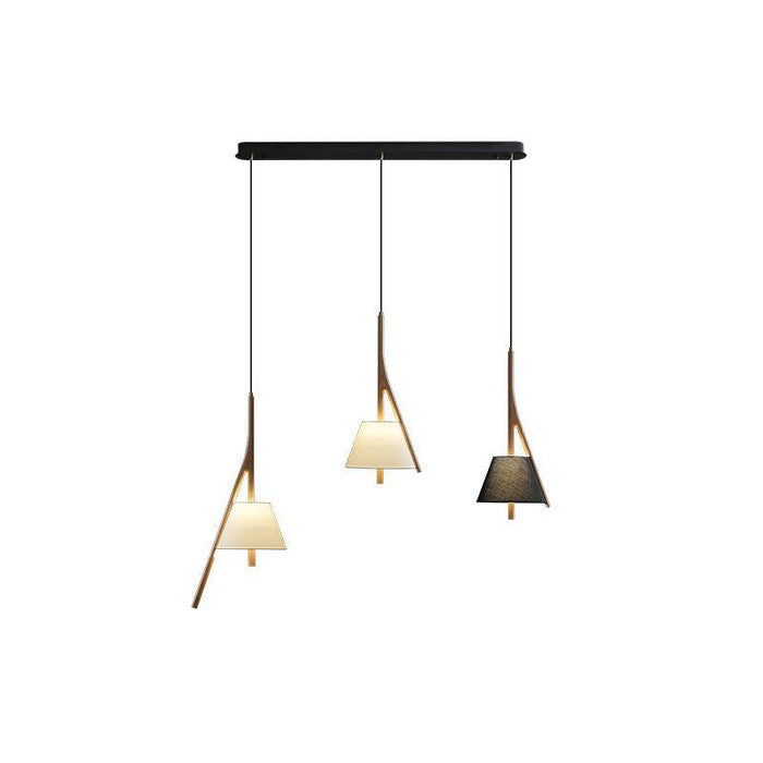 Nanzhi Wood Pendant Lamp-DWHOME