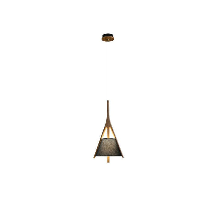 Nanzhi Wood Pendant Lamp-DWHOME