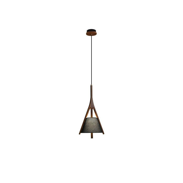 Nanzhi Wood Pendant Lamp-DWHOME