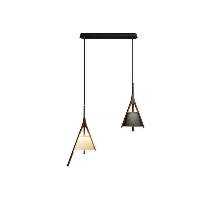 Nanzhi Wood Pendant Lamp-DWHOME