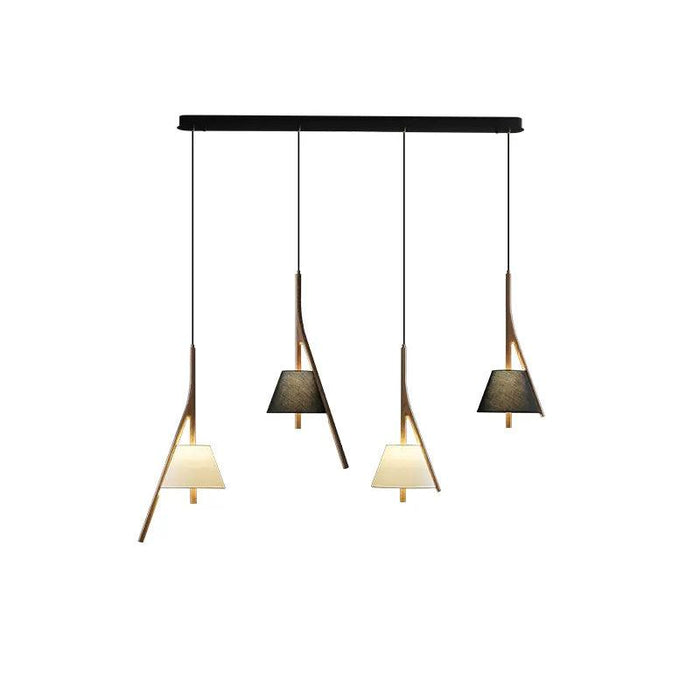 Nanzhi Wood Pendant Lamp-DWHOME