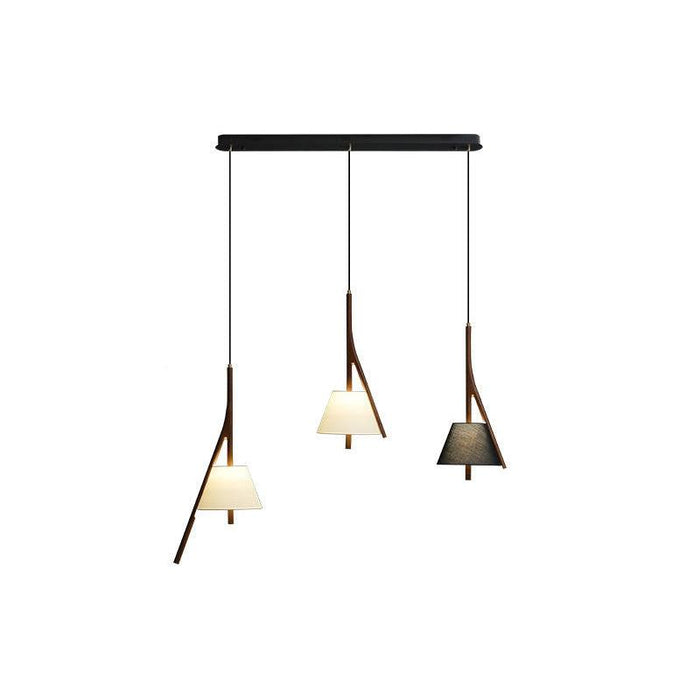 Nanzhi Wood Pendant Lamp-DWHOME