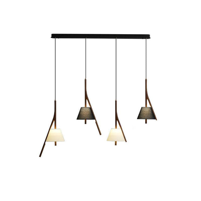 Nanzhi Wood Pendant Lamp-DWHOME