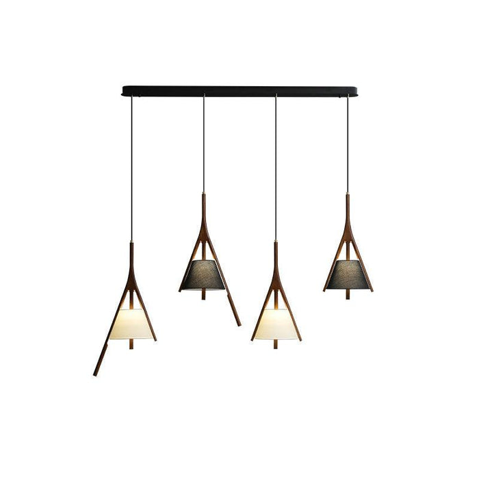 Nanzhi Wood Pendant Lamp-DWHOME