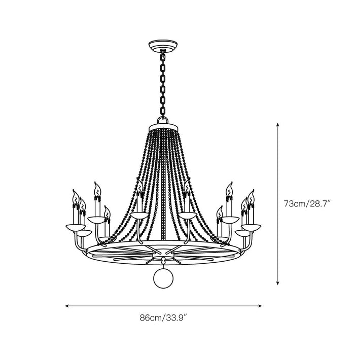 Naples Chandelier-DWHOME