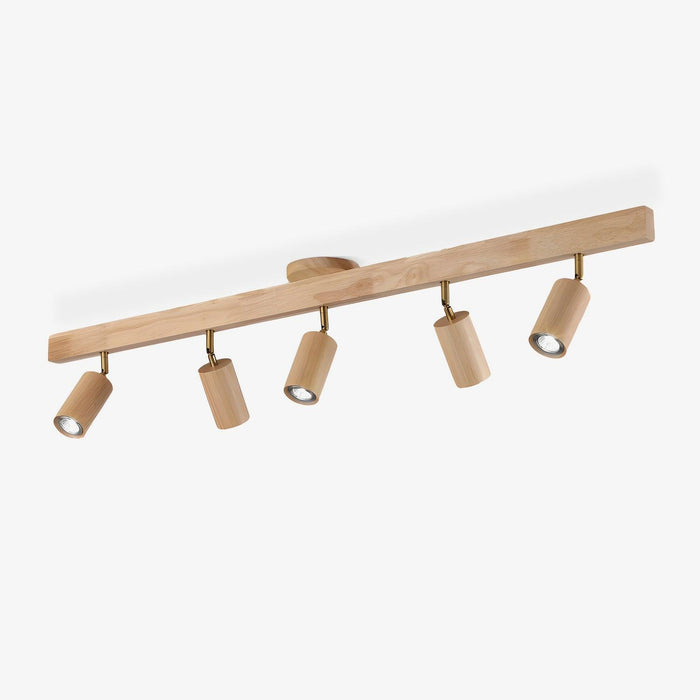 Natural Wood Beam Spotlight Light-DWHOME