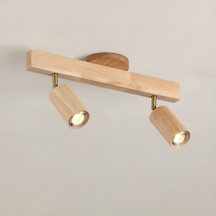 Natural Wood Beam Spotlight Light-DWHOME