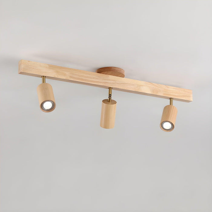 Natural Wood Beam Spotlight Light-DWHOME