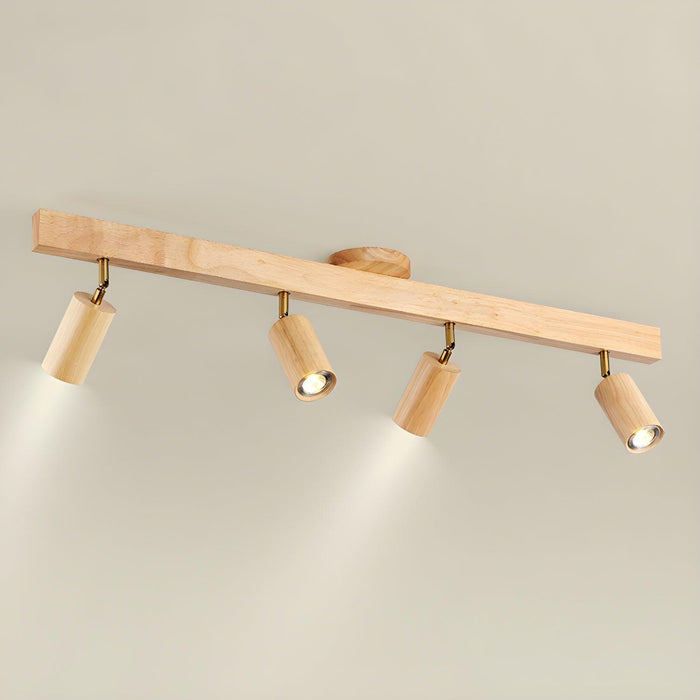 Natural Wood Beam Spotlight Light-DWHOME