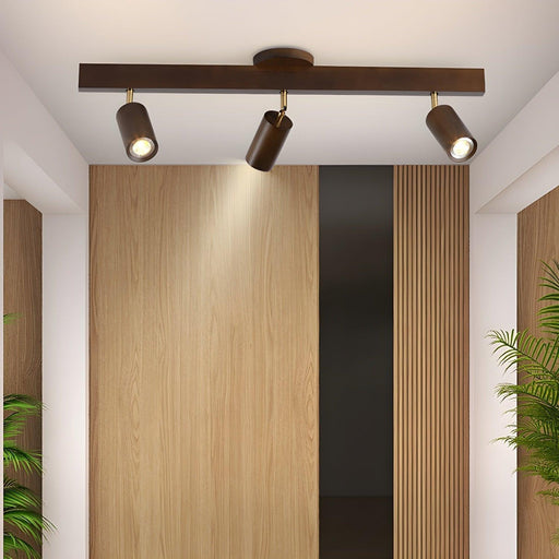 Natural Wood Beam Spotlight Light - DWHOME