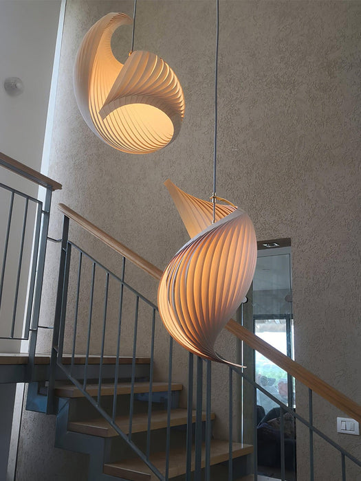 Nautilus Shell Pendant Light-DWHOME