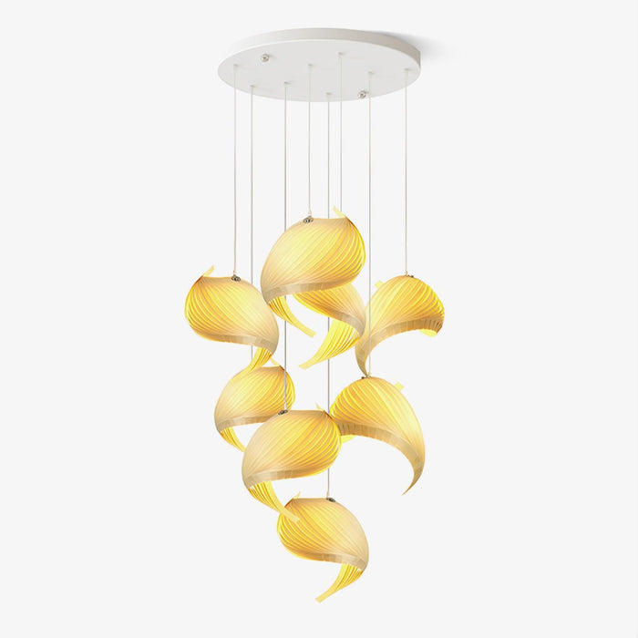 Nautilus Shell Pendant Light-DWHOME