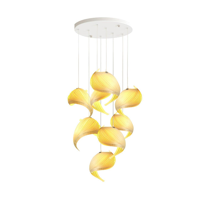 Nautilus Shell Pendant Light-DWHOME