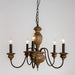 Neddy Wood Chandelier-DWHOME