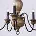 Neddy Wood Chandelier-DWHOME