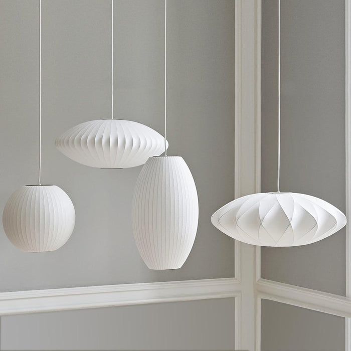Bubble Mulberry Silk Pendant Lamp-DWHOME