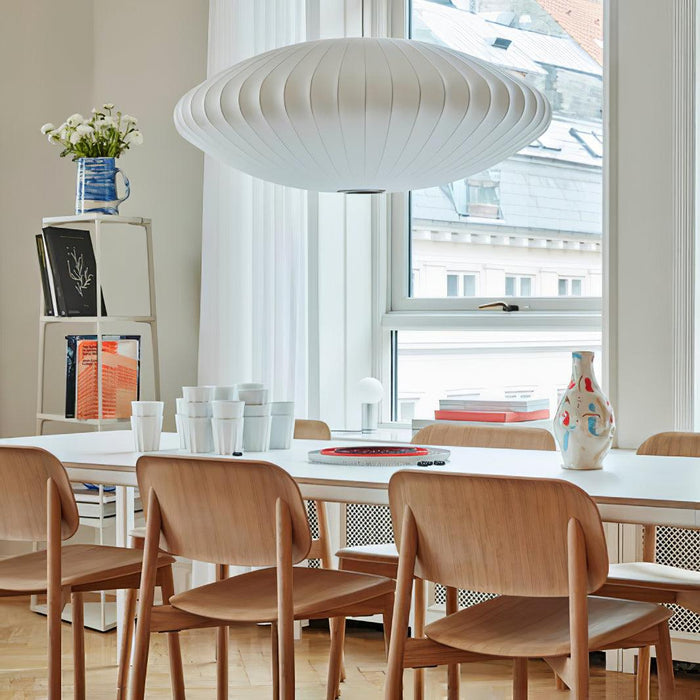 Bubble Mulberry Silk Pendant Lamp-DWHOME