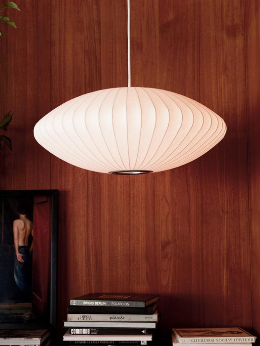 Bubble Mulberry Silk Pendant Lamp-DWHOME