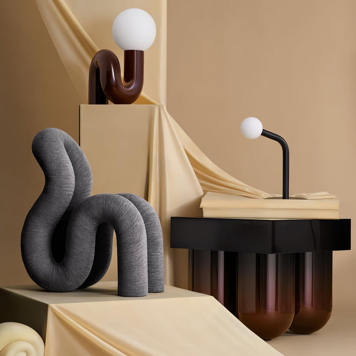 Playful N Shape Table Lamp-DWHOME