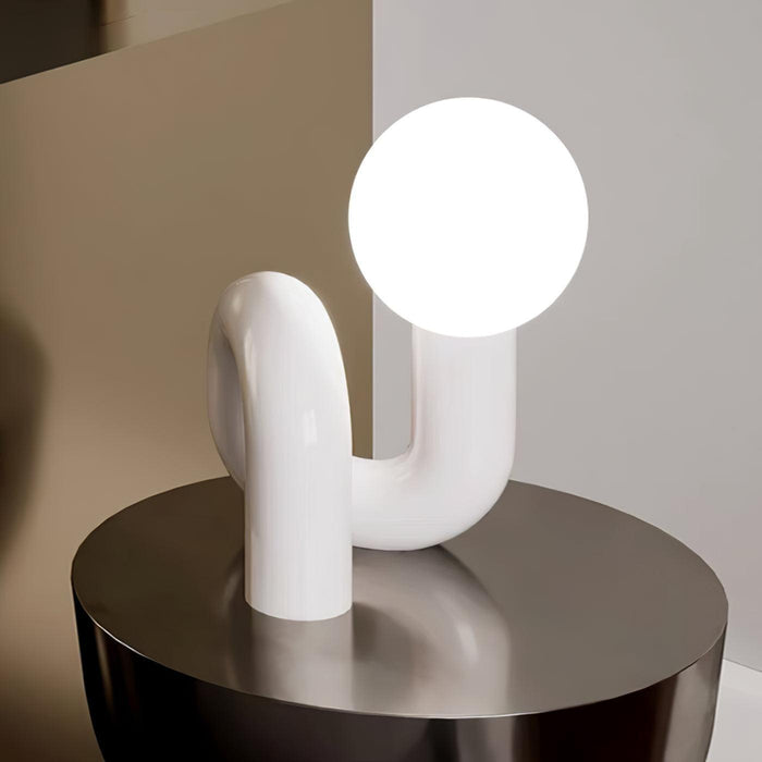 Playful N Shape Table Lamp-DWHOME