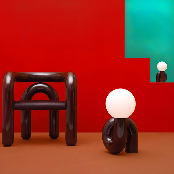 Playful N Shape Table Lamp-DWHOME