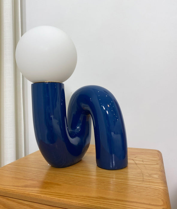 Playful N Shape Table Lamp-DWHOME