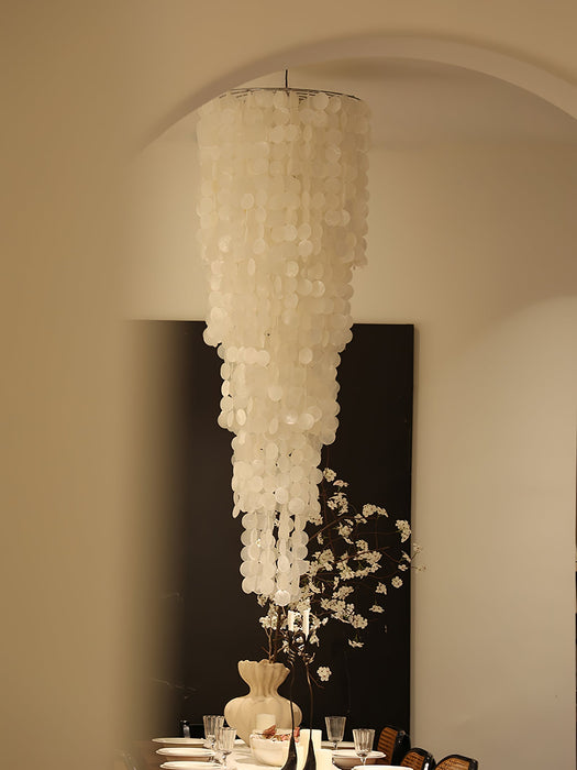 Nerida Shell Chandelier-DWHOME