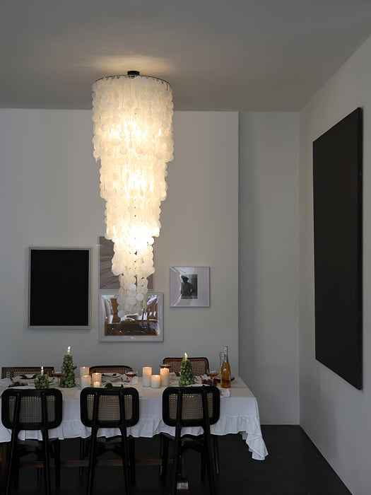 Nerida Shell Chandelier-DWHOME