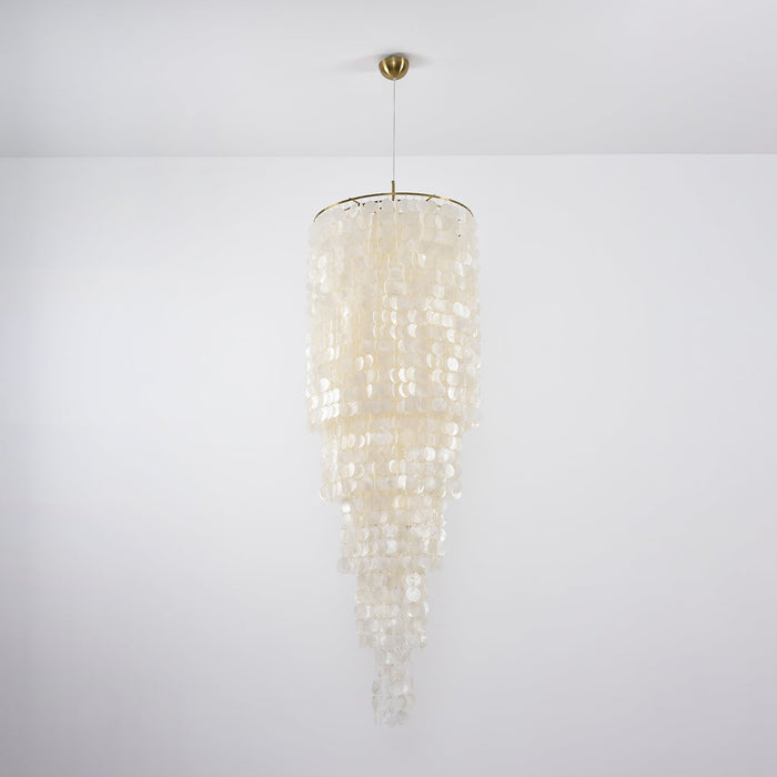 Nerida Shell Chandelier-DWHOME