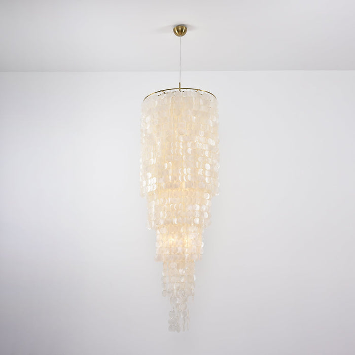 Nerida Shell Chandelier-DWHOME