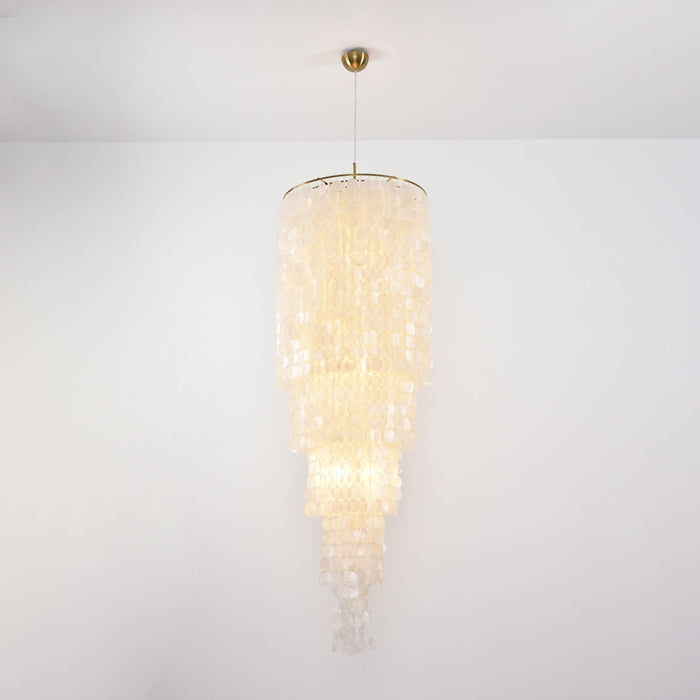 Nerida Shell Chandelier-DWHOME