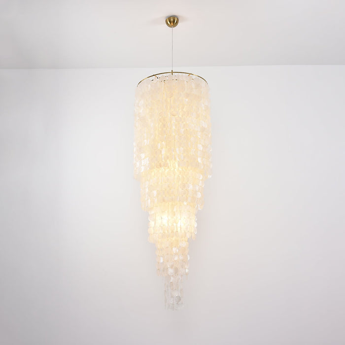 Nerida Shell Chandelier-DWHOME