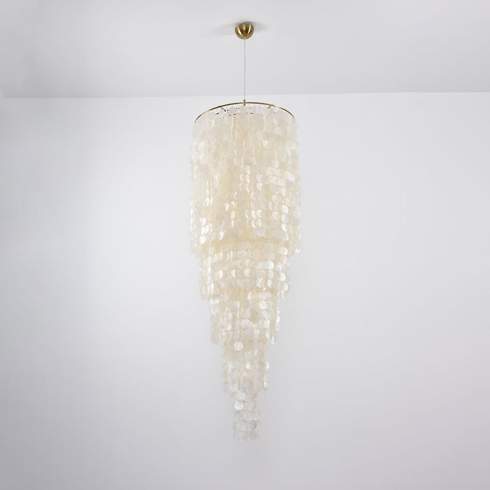 Nerida Shell Chandelier-DWHOME