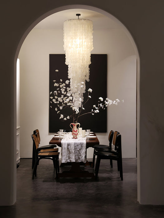 Nerida Shell Chandelier-DWHOME