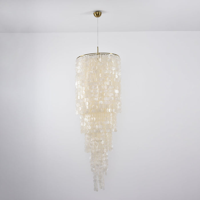 Nerida Shell Chandelier-DWHOME
