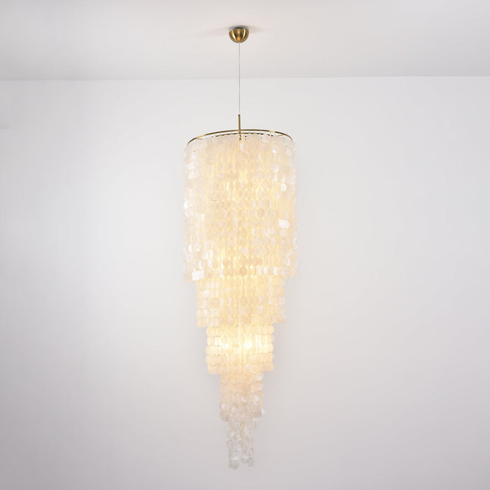 Nerida Shell Chandelier-DWHOME