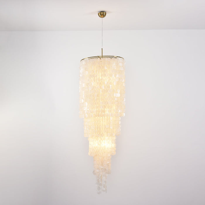 Nerida Shell Chandelier-DWHOME