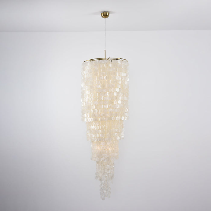 Nerida Shell Chandelier-DWHOME