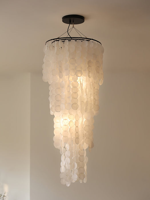 Nerida Shell Chandelier-DWHOME