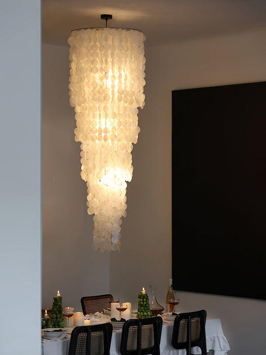 Nerida Shell Chandelier-DWHOME