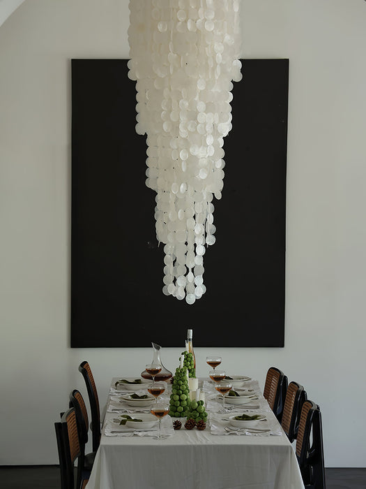 Nerida Shell Chandelier-DWHOME