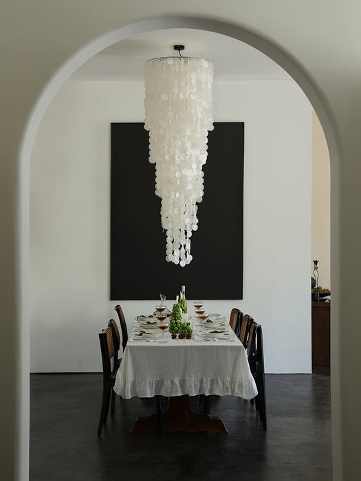 Nerida Shell Chandelier-DWHOME